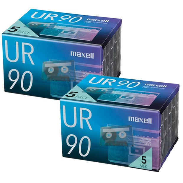 マクセル90分テープ10本セット