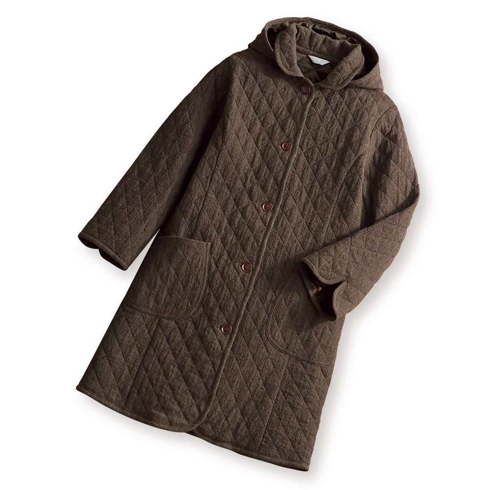 暖･軽（あったかる）ウールガーゼコート／当社限定モデル