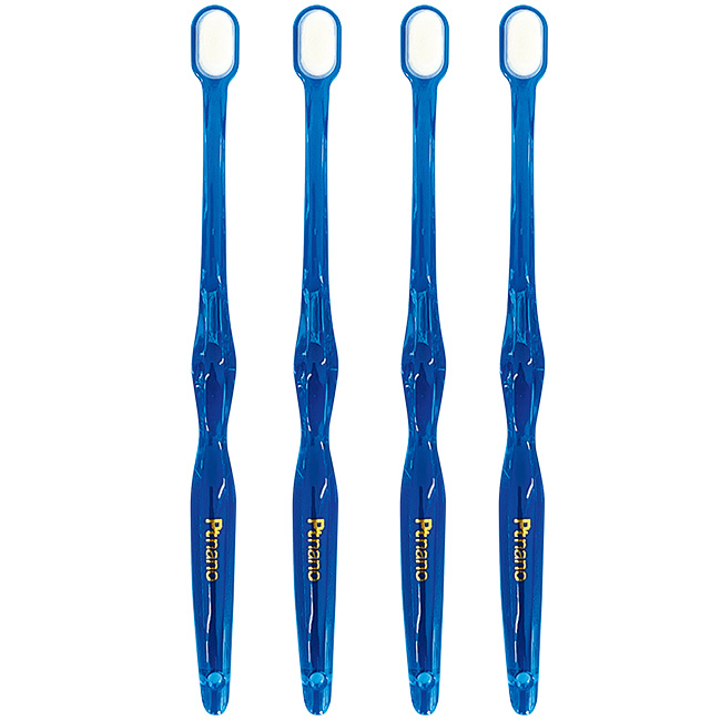 プラチナナノ歯ブラシコンパクトサイズ／4本セット