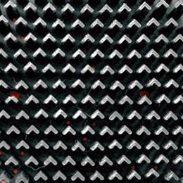 ドイツ製V型加工ブラシ／フロアタイプ