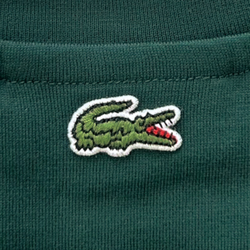 ワンポイント刺しゅうプルオーバー