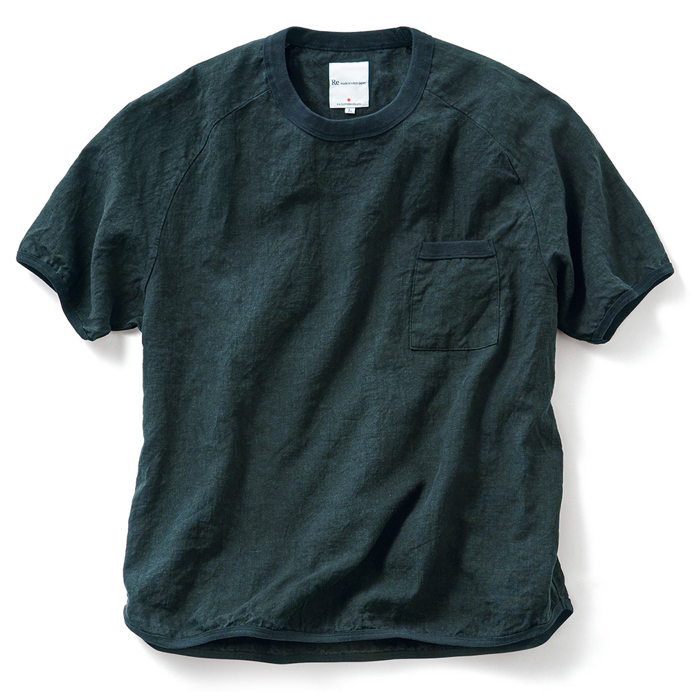 フレンチリネン･リラックスTシャツ