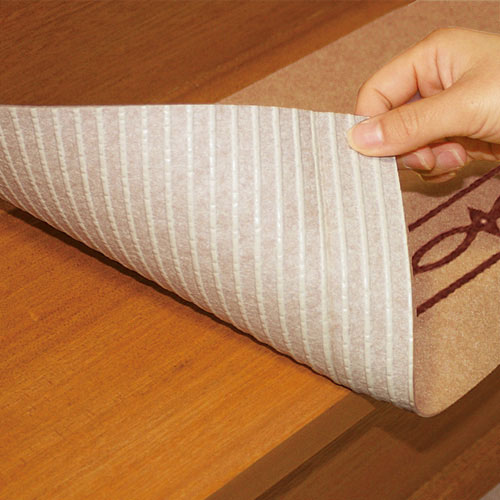 コーナー付階段マット/スベリ止め付(15枚入)