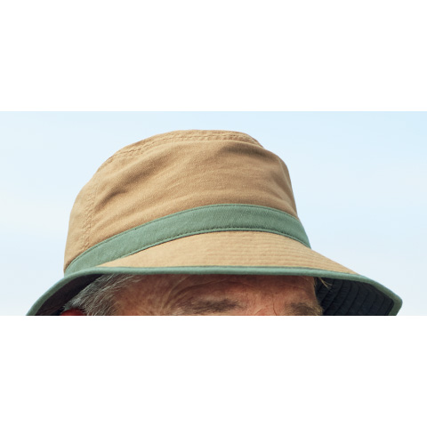 夏にうれしい清涼麻混ハット