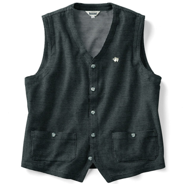 ハニカムボーダータウンベスト