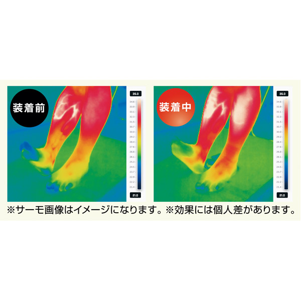 遠赤シルク磁気足裏サポーター／2足セット