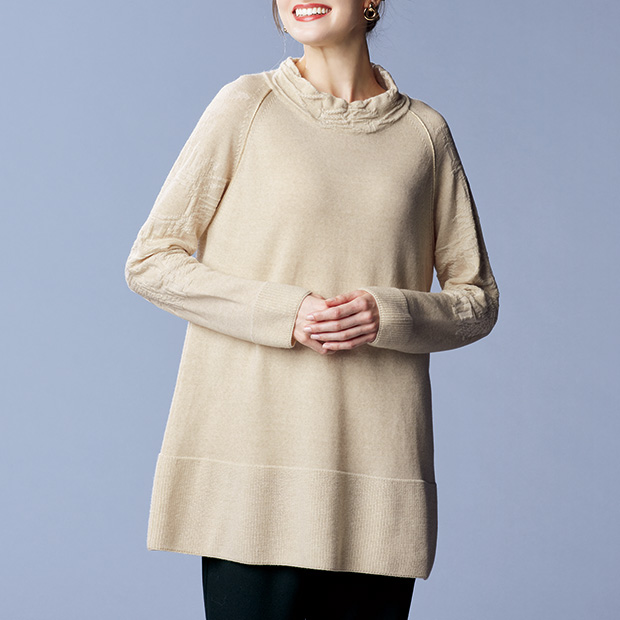 ニットチュニック