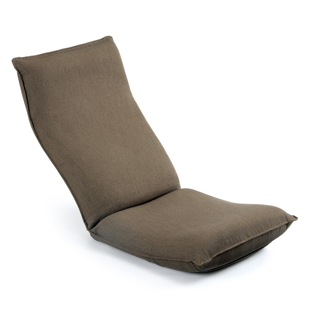 山崎隆一 腰に優しい首まで支える座椅子 専用カバー付き ライトアップオンラインストア