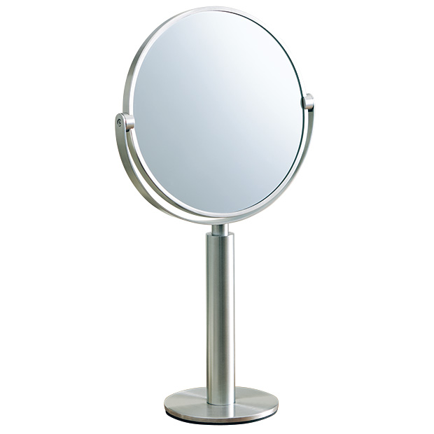 スタンドミラー／拡大鏡付き