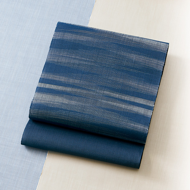 能登上布八寸帯／霞柄