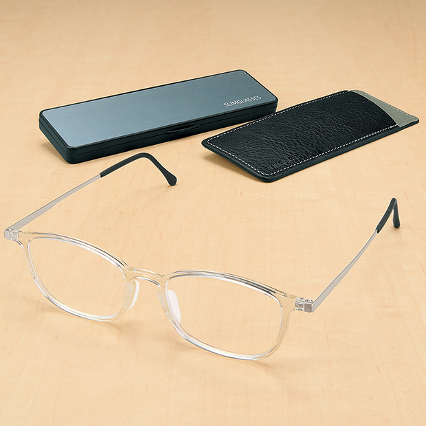 スマホのようにうすいモバイル老眼鏡