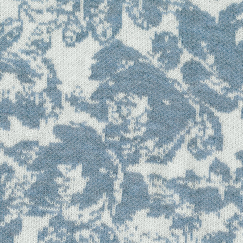 ウォッシャブルメリノウールジャカードカーディガン