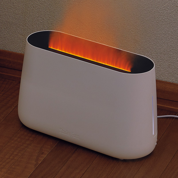 LEDライト付超音波式加湿器