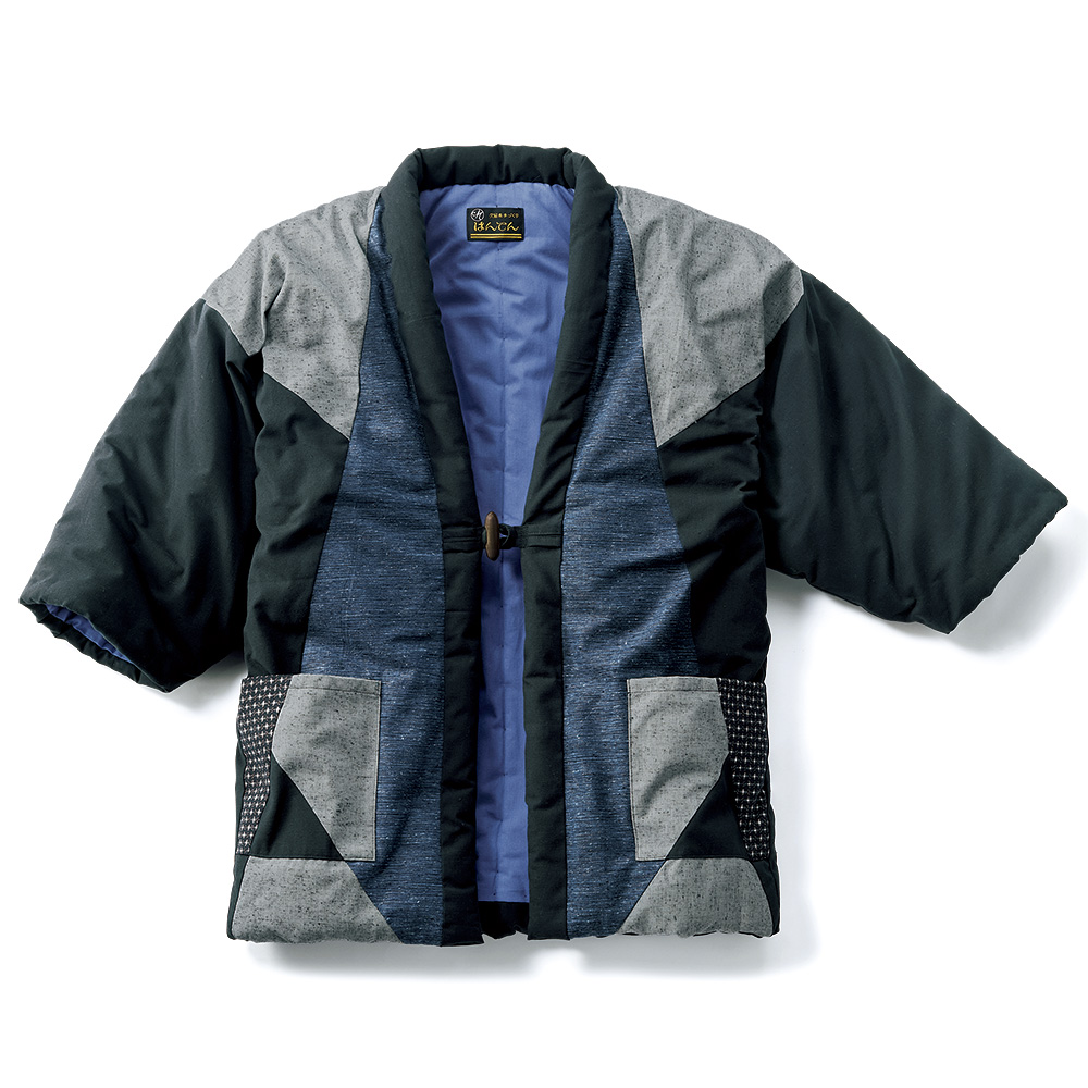 切り替え・あったか洒落半纏