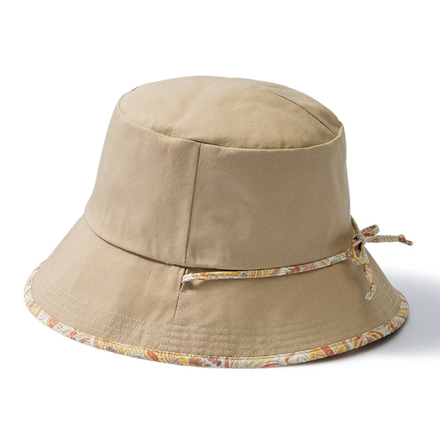 リバティプリントリバーシブルクローシュ