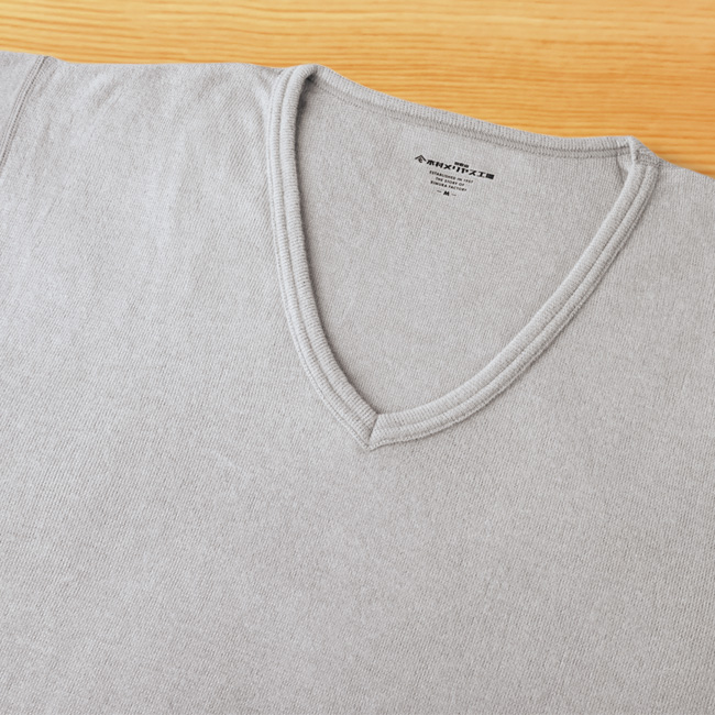 吸湿発熱・アンダーシャツ/同色2枚セット