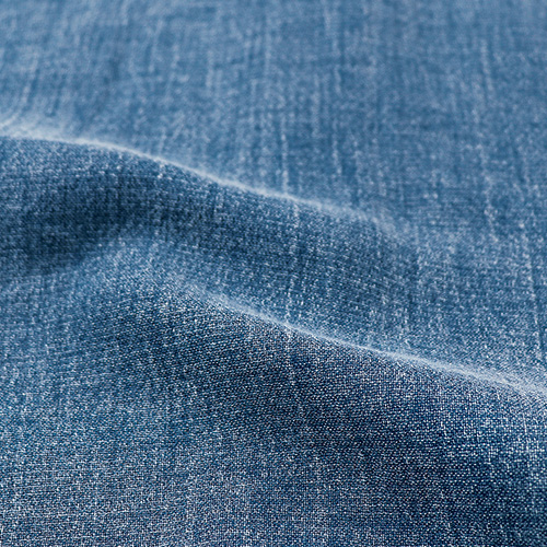 二重ガーゼのデニム調ライトジャケット