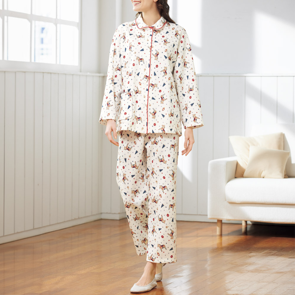 ダーラナホース裏起毛パジャマ