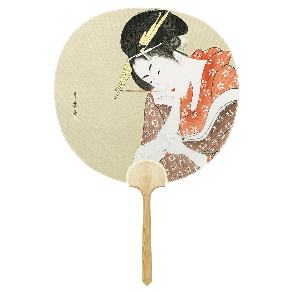 版画うちわ