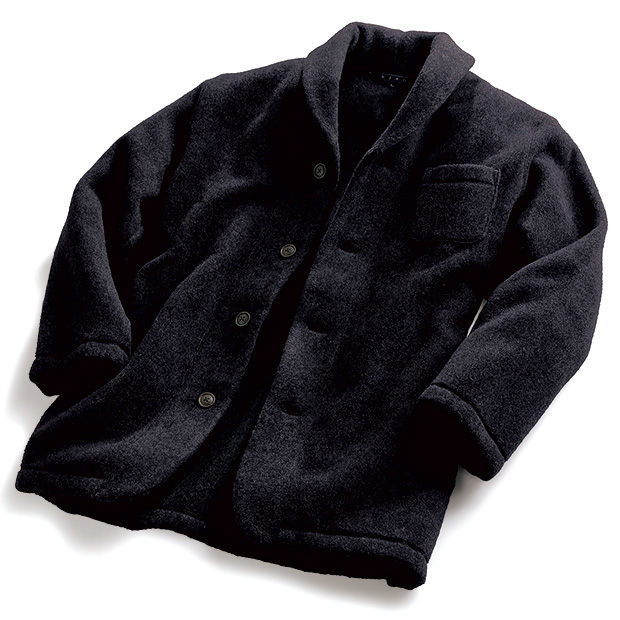 洗えるウールのリラックスジャケット／男女兼用