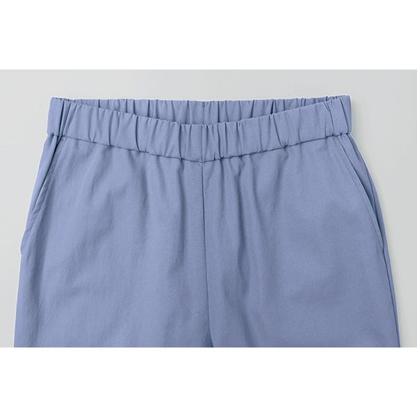 綿麻混ストレッチパンツ