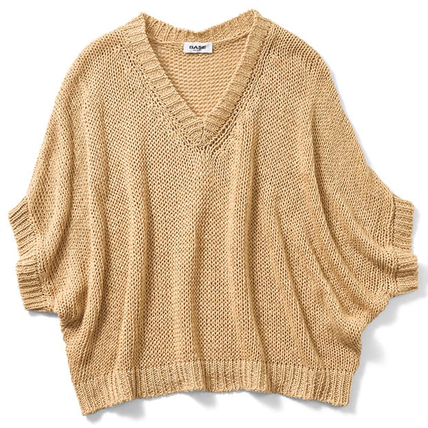 リネンコットンプルオーバー