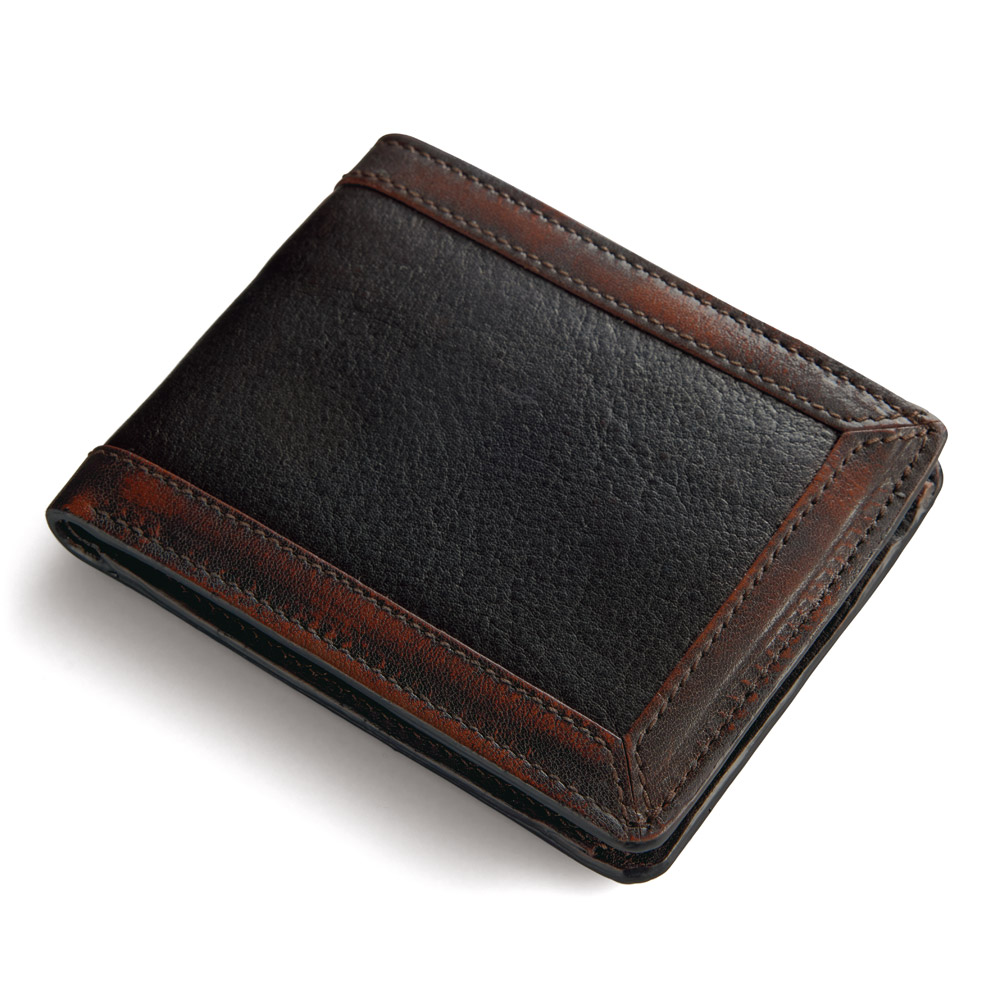 バイソンレザー･二つ折りウォレット