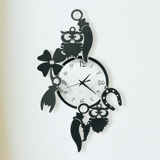 イタリア製掛け時計／グッドラック