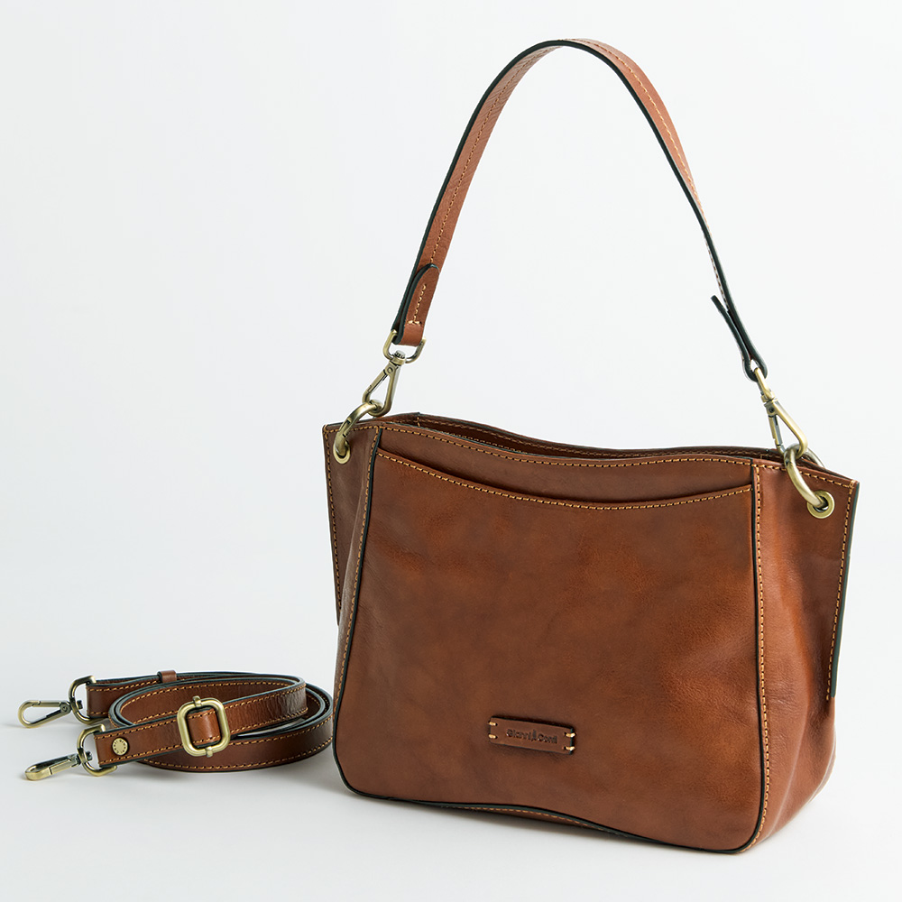 レザー2ウェイショルダーバッグ