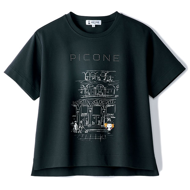 接触冷感プリントプルオーバー