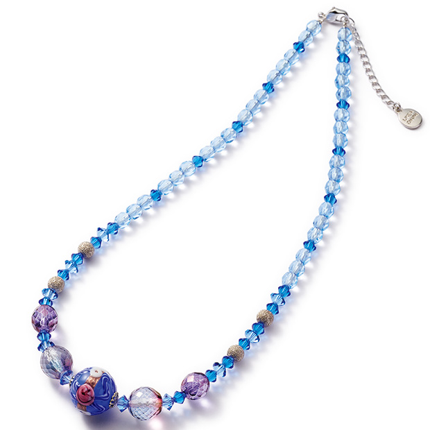 ベネチアンビーズネックレス