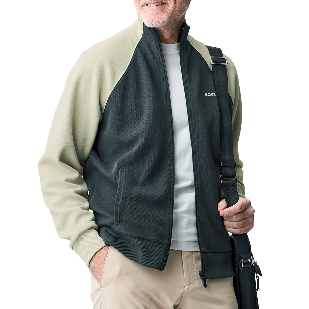 ダブルフェイス･ジャージーブルゾン