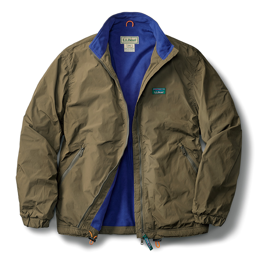 フリースライニングジャケット