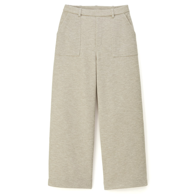 リネアルジャージー･ワイドアンクルパンツ