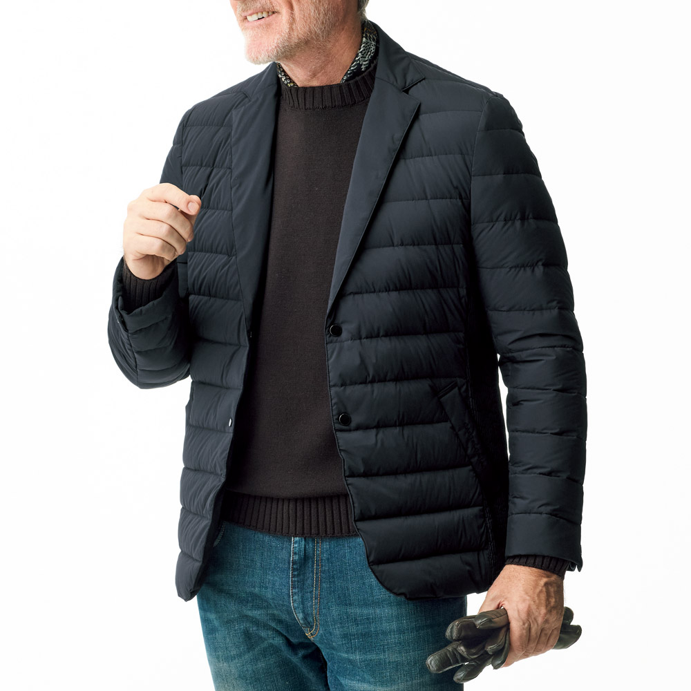 8ゲージ･メリノウールクルーネックセーター