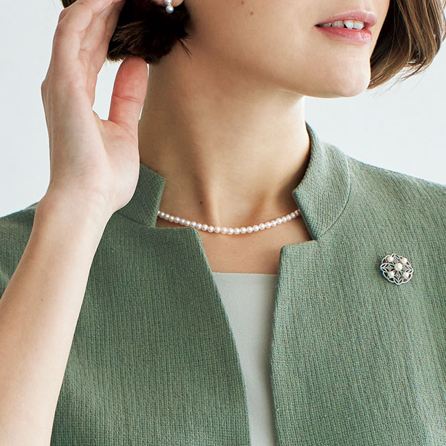 伊勢志摩産アコヤベビーパールネックレス