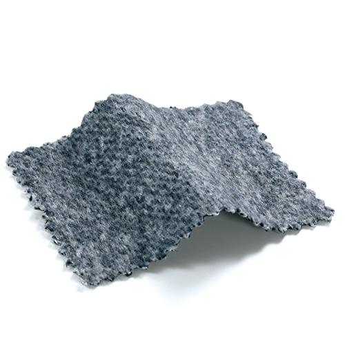 ラムウール・シルク混ステンカラーコート