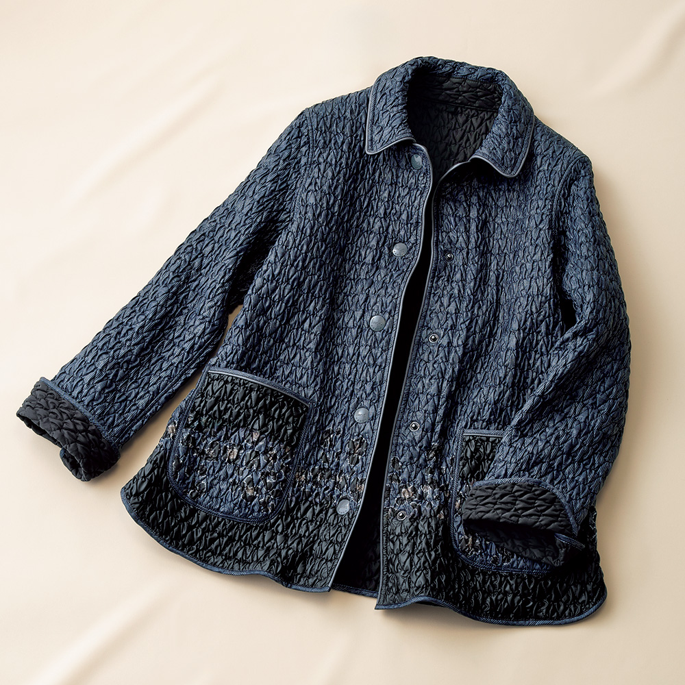 リバーシブル・キルティングジャケット