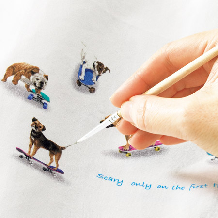 超長綿ブロードプリントシャツ/最初の一歩