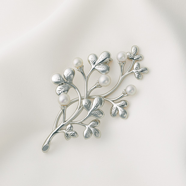 アコヤ真珠ブローチ
