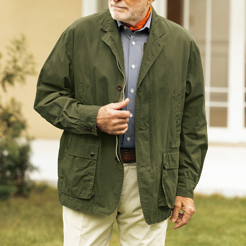 パラフィンウォッシュコットンウェザー･ワークジャケット