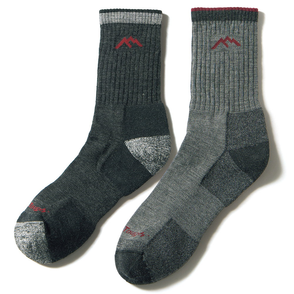 ハイカーソックス･ミッドウェイトクッション／2色セット