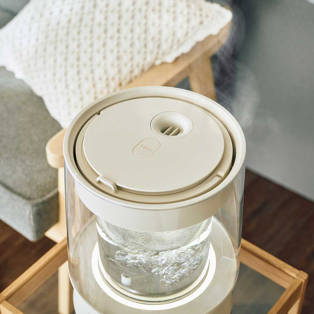 ガラススチーム加湿器／グラス