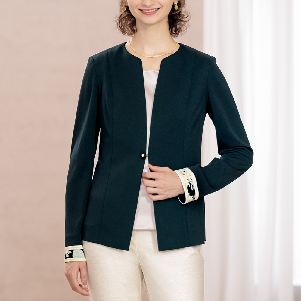 プリントデザインジャケット