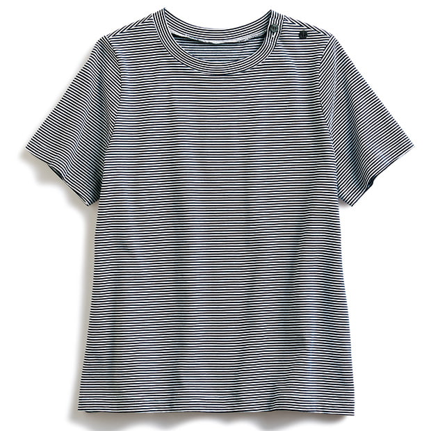 先染めボーダーTシャツ