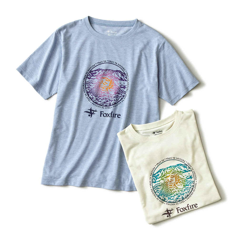 遮熱素材のライチョウTシャツ／2色セット
