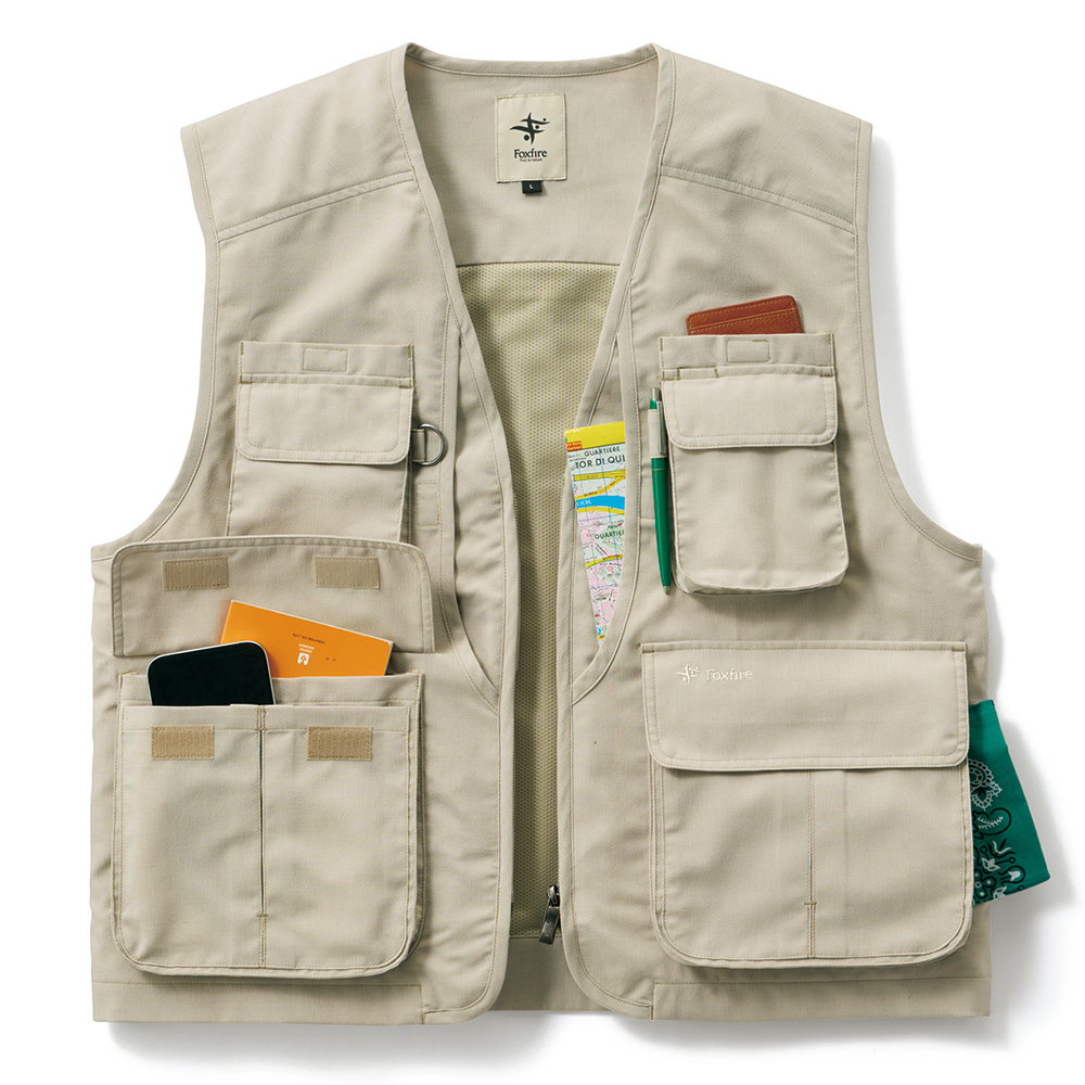 リネン調･ガイドベスト