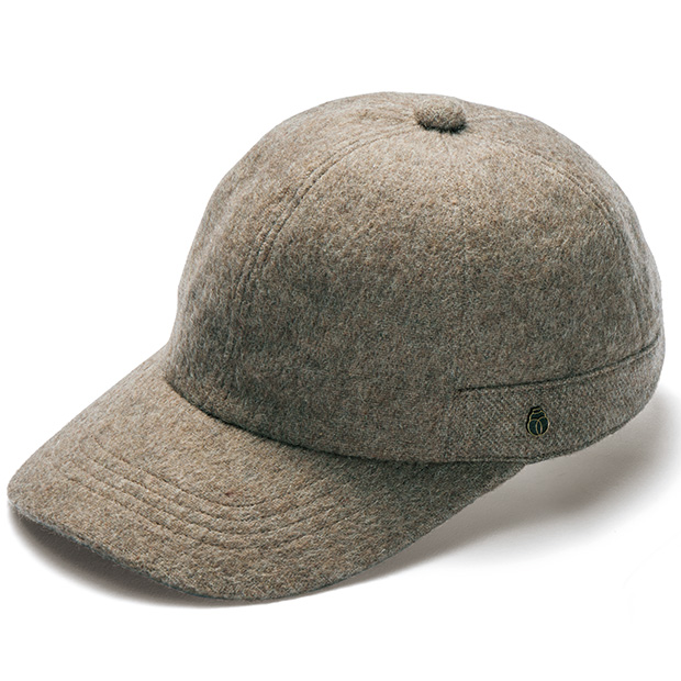 ウール混シャギーキャップ
