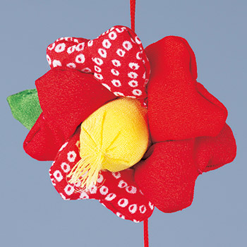 つるし飾り付き親王雛