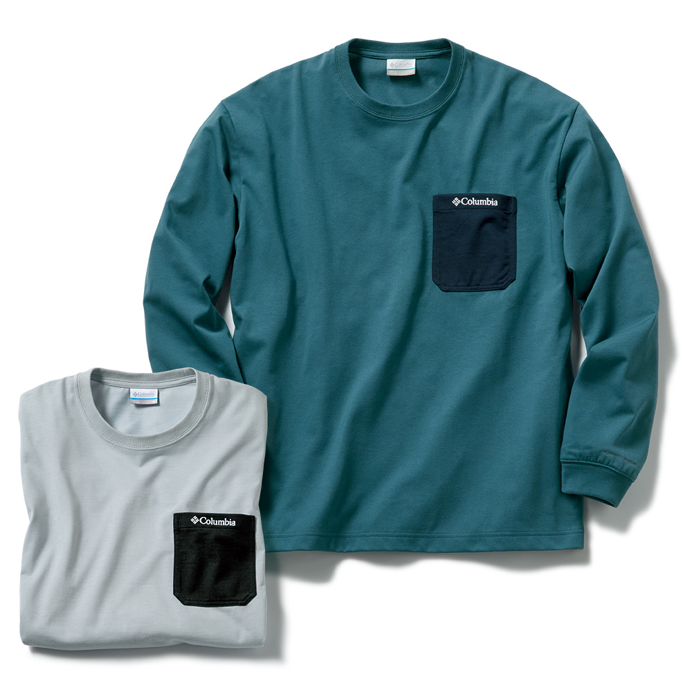 吸汗速乾ロングスリーブTシャツ／2色セット